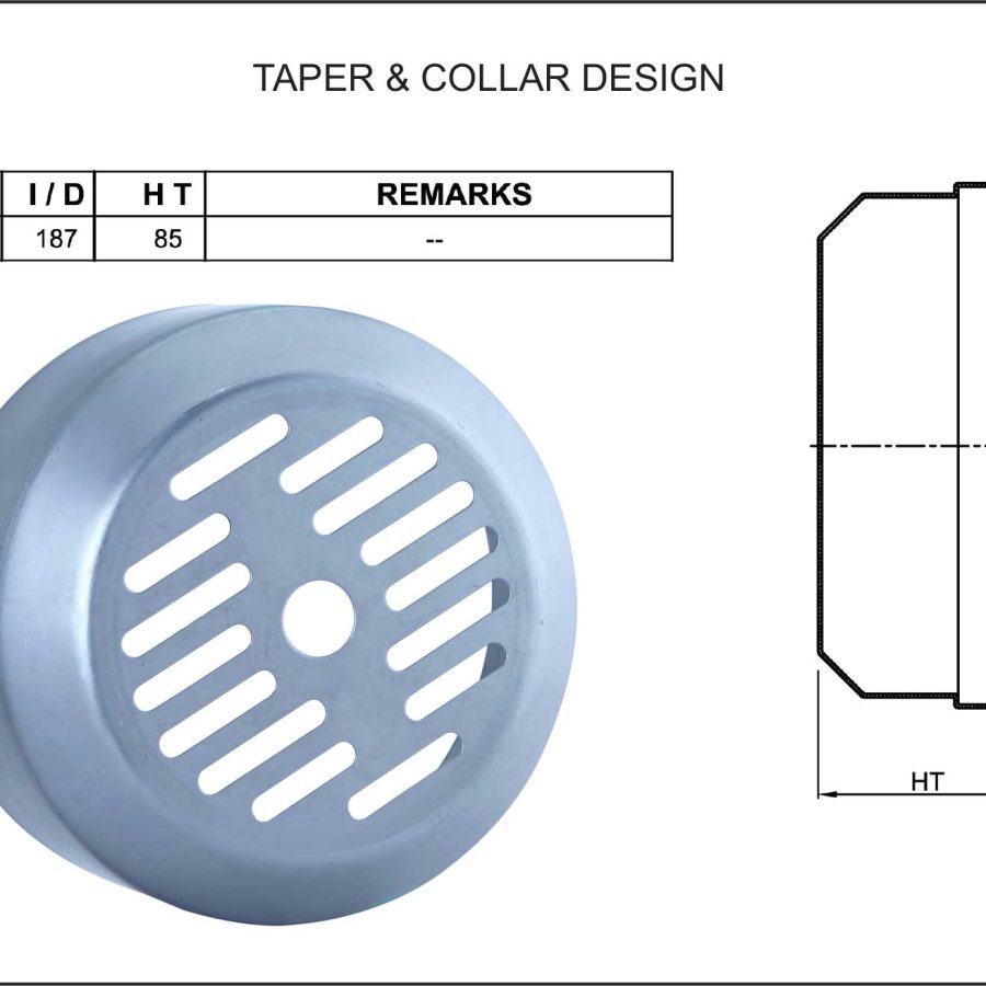 IKE Taper & Collar Design